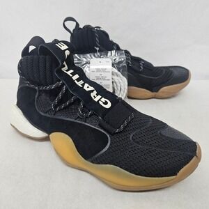 Adidas Pharrell Williams PW Crazy BYW PRD Sneakers EG7733 Black Men's Size 9